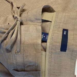 GAP women’s  Drawstring Chinos in Light Tan